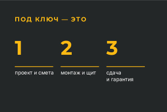 Шаблон визитки «Энергострой» — оборотная сторона